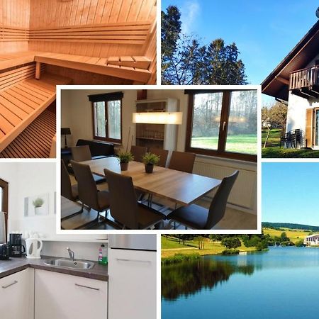 Seepark Kirchheim Ferienhaus Bei Zeta Mit Sauna 외부 사진