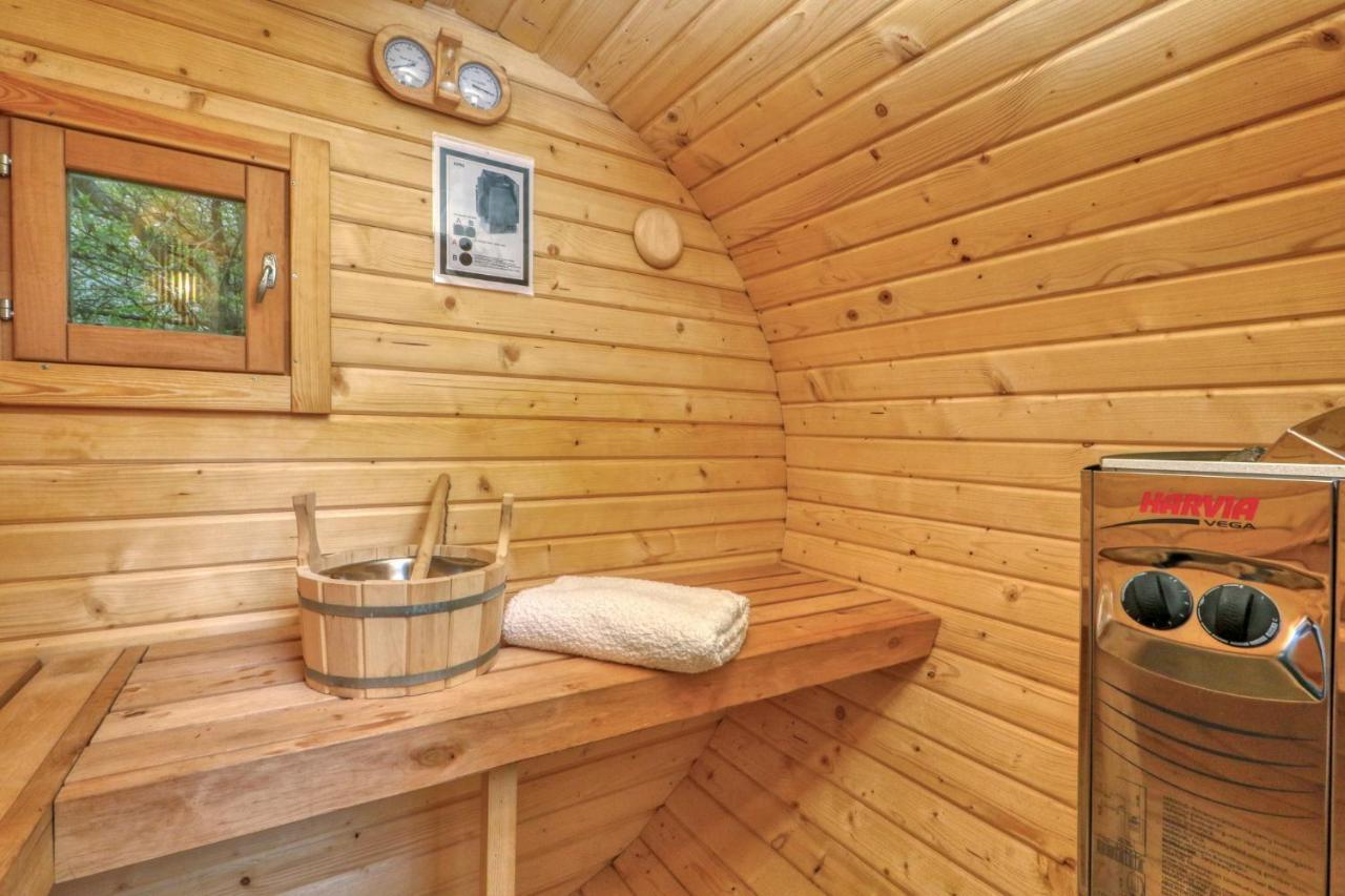 Seepark Kirchheim Ferienhaus Bei Zeta Mit Sauna 외부 사진